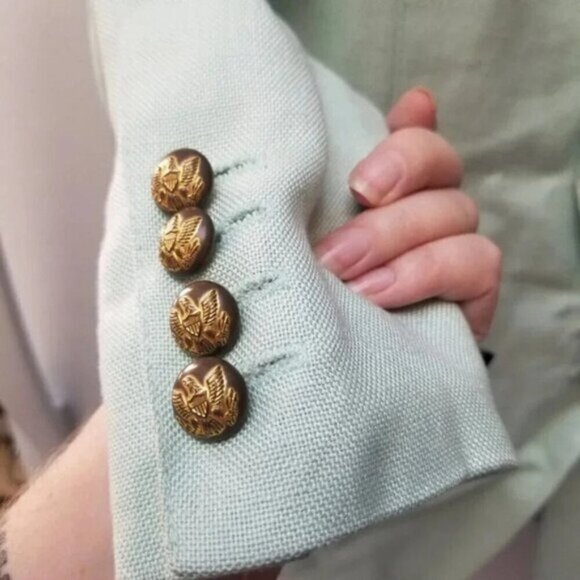 Smythe Shawl Collar One Button Blazer 2 - Picture 11 of 16